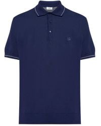 Etro - Polo Shirt With Contrast Collar - Lyst