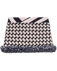 PUCCI - Tweed Mini-Rok - Lyst