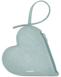 Jil Sander - Heart-Shaped Leather Pouch - Lyst