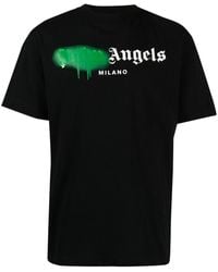 Palm Angels - Milano ロゴ Tシャツ - Lyst