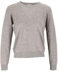 P.A.R.O.S.H. - Crystal-Embellished Wool Sweater - Lyst