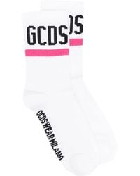 Gcds - Intarsien-Socken Mit Logo - Lyst