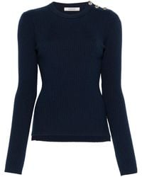Dorothee Schumacher - Buttoned-Shoulder Sweater - Lyst