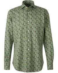 Vincenzo Di Ruggiero - Buttoned Floral-Print Shirt - Lyst