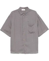 A PAPER KID - Geometric-Pattern Shirt - Lyst