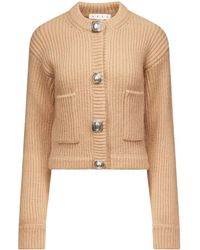 Area - Gemstone Button Knit Cardigan - Lyst