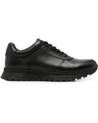 SERGIO MORETTI FIRENZE - Panelled Leather Sneakers - Lyst