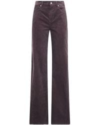 7 For All Mankind - Lotta Corduroy Wide-Leg Jeans - Lyst