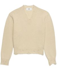 Ami Paris - カットアウト セーター - Lyst