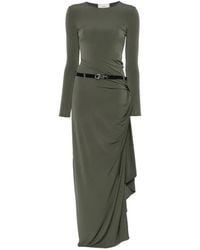 Coperni - Long-Sleeve Draped Maxi Dress - Lyst