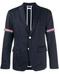 Thom Browne - Unconstructed Grosgrain Armband Sport Coat - Lyst