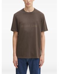 Helmut Lang - Logo-Print T-Shirt - Lyst