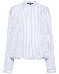 Sofie D'Hoore - Long-sleeve Striped Cotton Shirt - Lyst