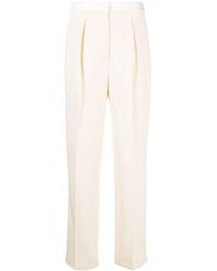 forte_forte - Pleat-Detail High-Waist Trousers - Lyst