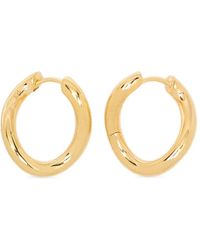 Tom Wood - River Twisted-Hoop Earrings - Lyst