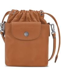 Longchamp - Le Pliage Xtra Kleine Bucket-Tas Met Trekkoord - Lyst