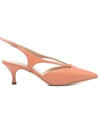 Casadei - Minorca Cut-Out Slingback Pumps - Lyst
