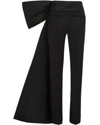 Karl Lagerfeld - Karl Studio Broek Met Strikdetail - Lyst