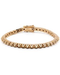 Eddie Borgo - Pavé Pyramid Tennis Bracelet - Lyst