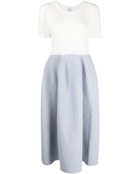 CFCL - Short-sleeve Ribbed Midi Dress - Lyst