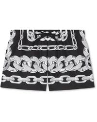 Versace - Sea Swimsuit With Print - Lyst