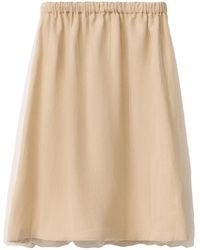 Fabiana Filippi - Tulle-Overlay Midi Skirt - Lyst
