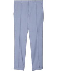 Paul Smith - Mélange-effect Tailored Trousers - Lyst
