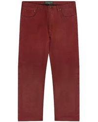 DENIM TEARS - Kiss My Grits Leather Trousers - Lyst