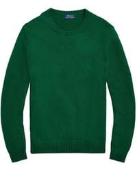Polo Ralph Lauren - Crewneck Logo-Embroidery Sweater - Lyst