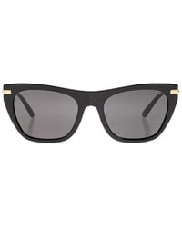 Dolce & Gabbana - Cat-Eye Logo Sunglasses - Lyst