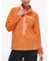 adidas - Sweat En Polaire À Logo Brodé - Lyst