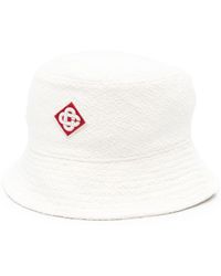 Casablancabrand - Logo Crepe Bucket Hat - Lyst
