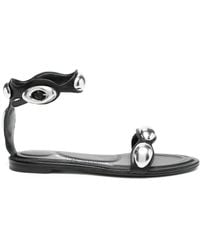 Alexander Wang - Dome Leather Sandals - Lyst