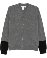 Comme des Garçons - Colour-Block Cardigan - Lyst
