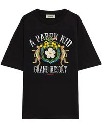 A PAPER KID - Jersey T-Shirt - Lyst