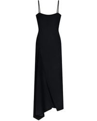 Givenchy - Sliced Long Slashed Dress - Lyst