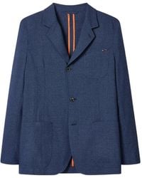 Paul Smith - Einreihiges Sakko Mit Aufgesetzter Tasche - Lyst