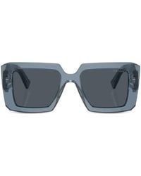 Prada - Prada Pr 23Ysf Oversize Frame Sunglasses - Lyst