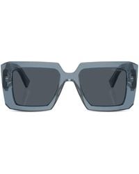 Prada - Prada Pr 23Ysf Oversize Frame Sunglasses - Lyst