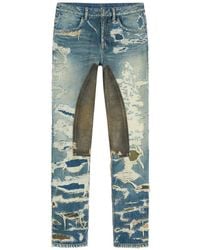 Givenchy - Jean À Effet Usé - Lyst