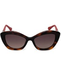 GUESS EYEWEAR - Cat-Eye Frame Sunglasses - Lyst