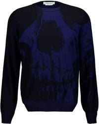McQueen - Crew-Neck Sweater - Lyst