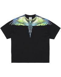 Marcelo Burlon - Icon Wings Cotton T-Shirt - Lyst