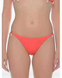 Banana Moon - Laya Shell-Embellished Bikini Bottoms - Lyst