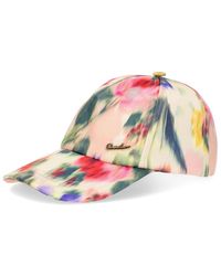 Borsalino - Cappello da baseball Cardi a fiori - Lyst