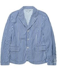 Comme des Garçons - Striped Single-Breasted Blazer - Lyst