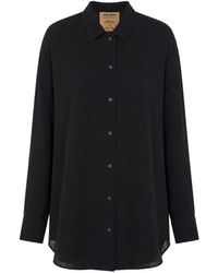Uma Wang - Jacquard-Patterned Long-Sleeve Shirt - Lyst