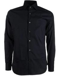 Corneliani - Button-Fastening Long-Sleeved Shirt - Lyst