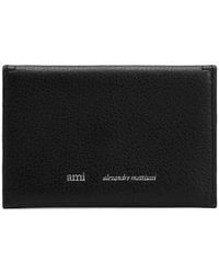 Ami Paris - Taurillon Leather Etienne Envelope Card Holder - Lyst