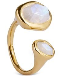 Monica Vinader - Offener Odyssey Ring Mit Schmucksteinen - Lyst